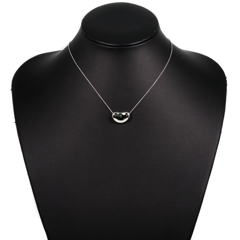 Tiffany Bean 925 Silver Women's Necklace - Picture 2 of 7